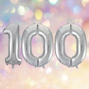 100th Birthday Party Balloons