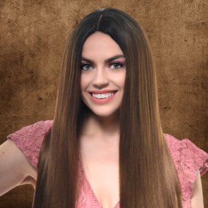 Brown Coloured Costume Wigs