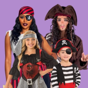 Adult Pirate Costumes and Childrens Pirate Costumes