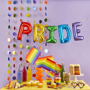 Pride and Mardi Gras Party Decor