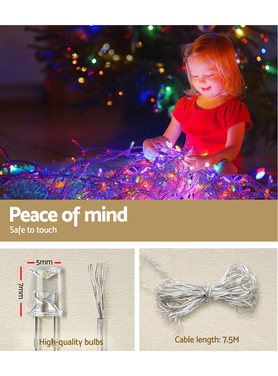 Multicolour Icicle String Lights 12 Metre - Compliance Details Image 2