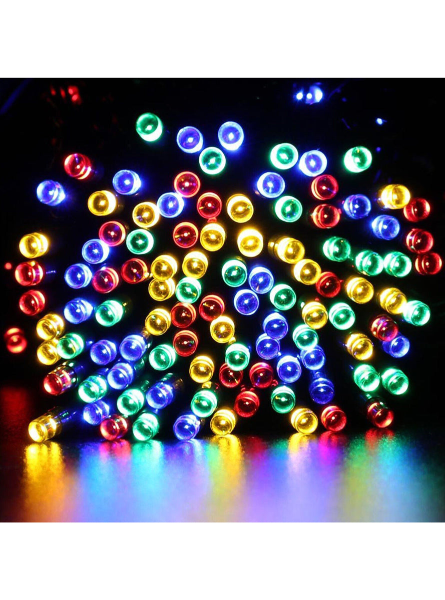 12 Metre Multicolour Solar Powered Fairy String Lights - Main Image