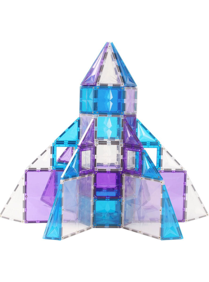 120 Pieces Ice Colour Magnetic Building Tiles - Alternate Image 4