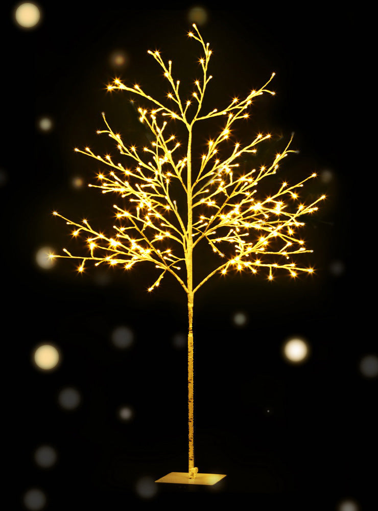 Jingle Jollys White Twig Light Up Christmas Decoration 150cm - Alternate Image 1