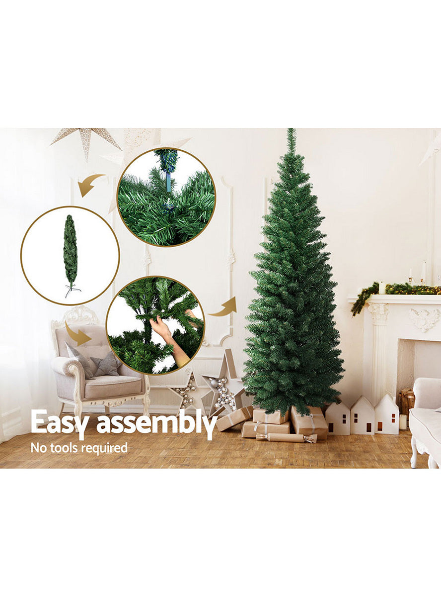 Jingle Jollys 300 Tip Christmas Tree Decoration 180cm - Assembly Details Image