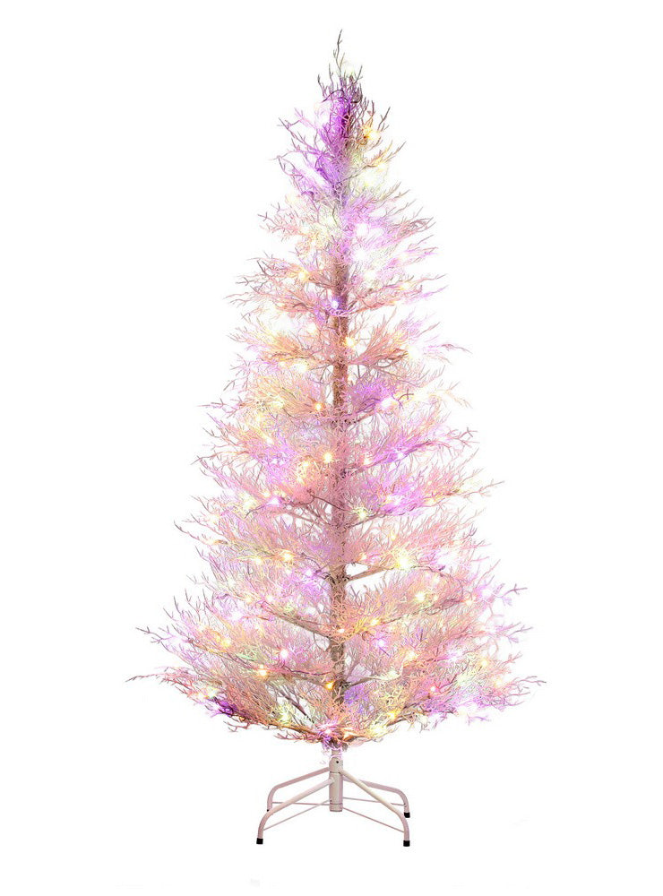 Jingle Jollys Snowly Prelit Multicolour Christmas Tree 180cm - Main Image