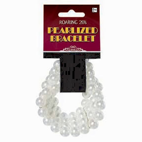 Flapper 1920s Pearl Bracelet - Main Image