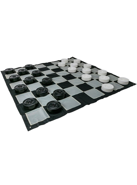 Giant 3 Metre Outdoor Checkers Game - Main Image