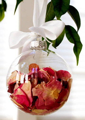 Christmas Glass Baubles in a Pack of 4 Alternate Image 2