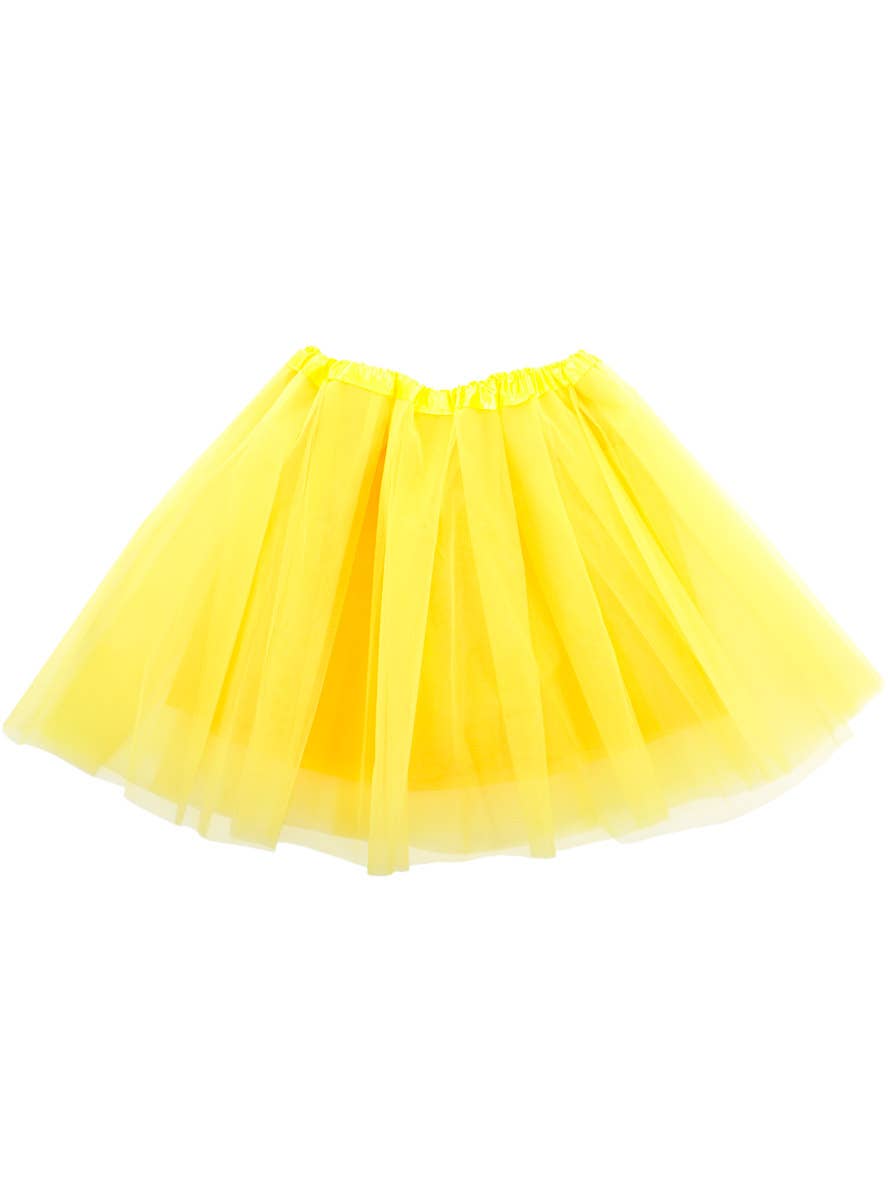 Image of Sunny Yellow 40cm Women's Costume Tutu - Alternate View