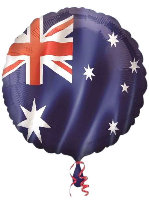 Image of Australian Flag 45cm Foil Balloon Australia Day Decoration