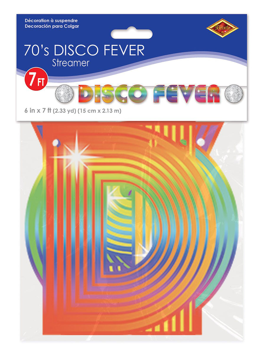 Disco Fever 70s Garland - Packaging Image