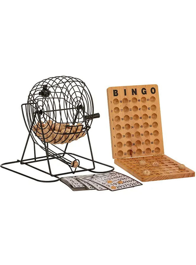 Wooden Bingo Set for 75 Players - Main Image