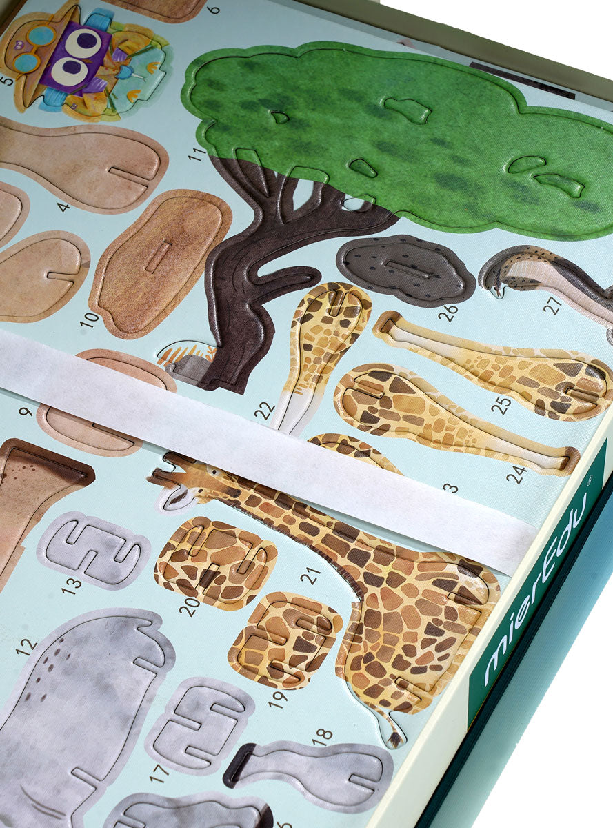 All About Animals Kids Magnetic Puzzle Set - Alternative Image 1