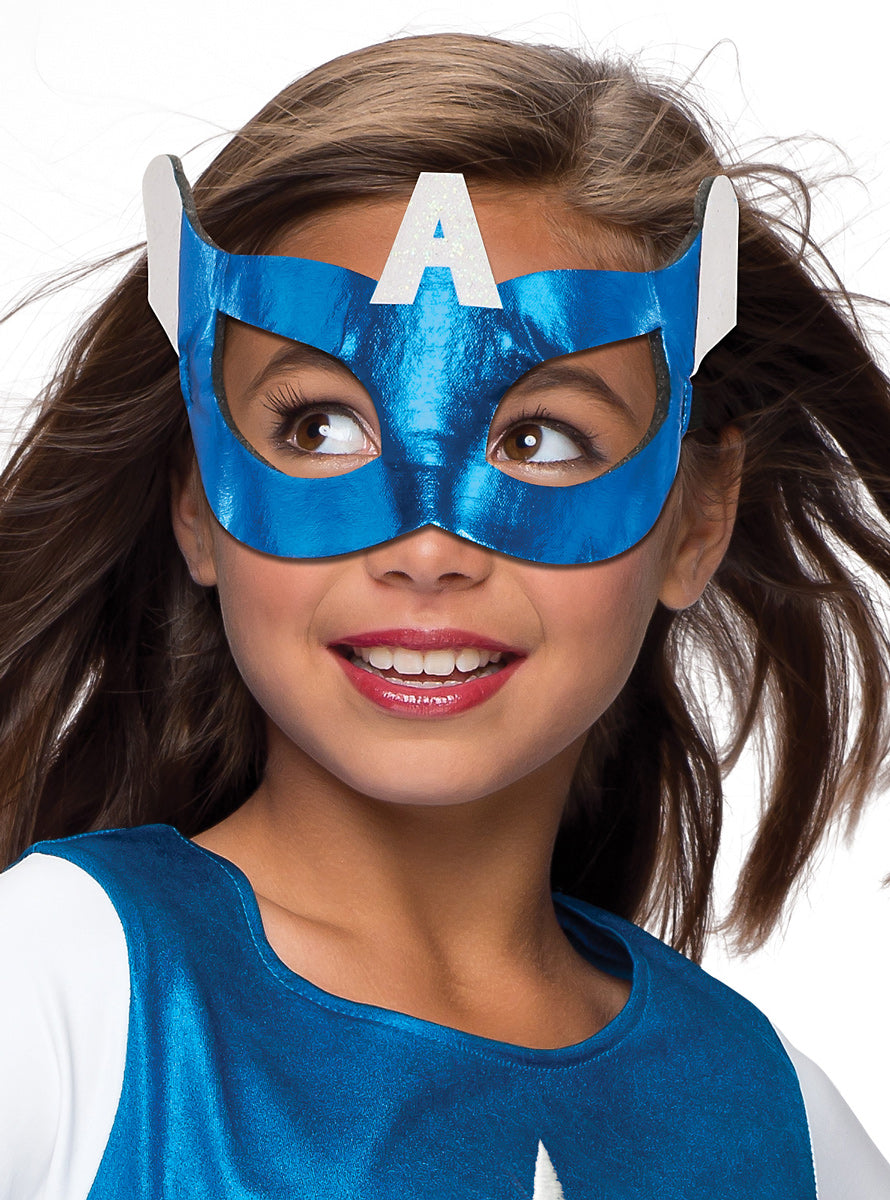 Captain America Girls Superhero Tutu Costume - Close Image 1
