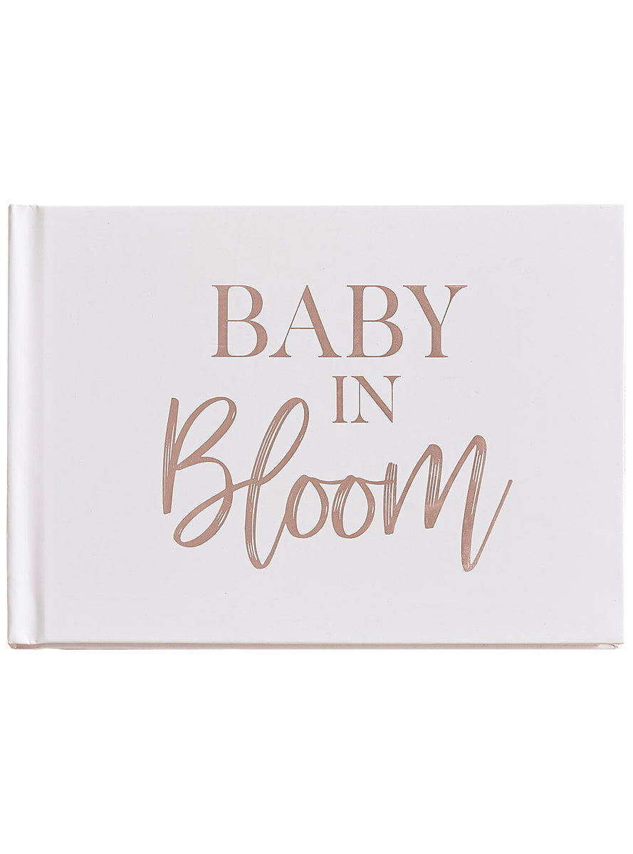 Baby in Bloom Shower Guest Book - Main Image