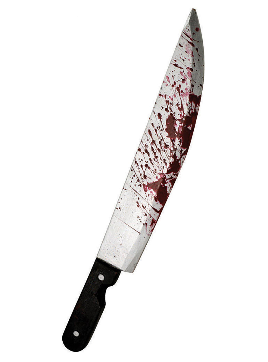 Halloween Blood Splattered Costume Cleaver - Main Image