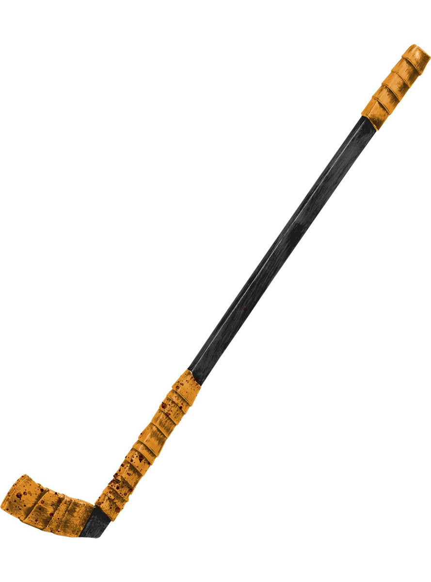 Halloween Blood Splattered Hockey Stick Costume Weapon - Main Image