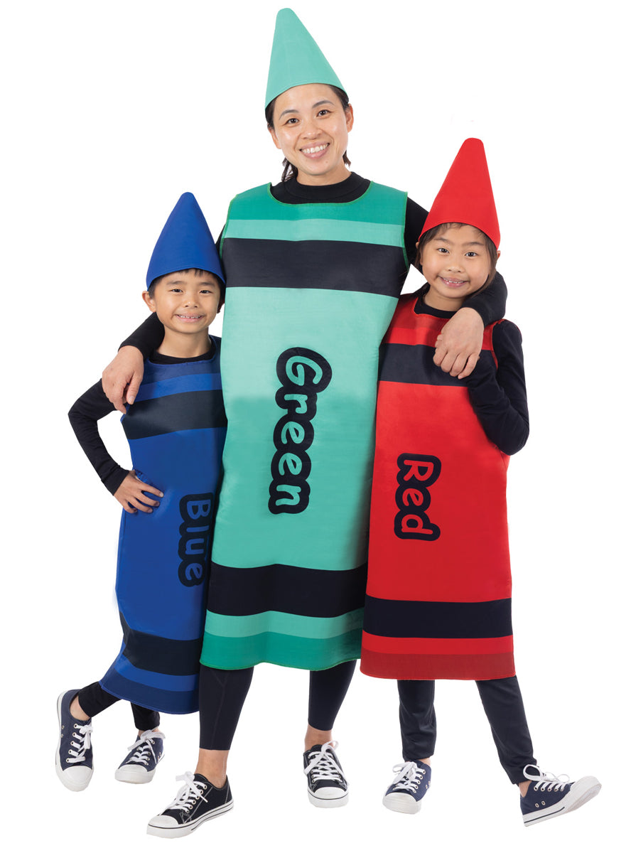 Blue Crayon Kids Book Week Tabard Costume - Group Image 2