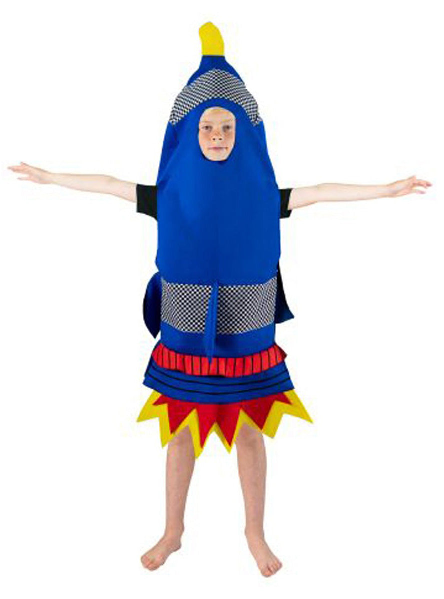 Blue Jet Novelty Kids Foam Costume - Main Image