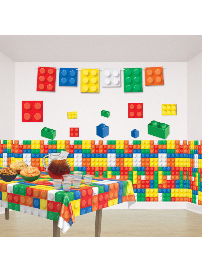 Building Blocks Cut Out Decorations - Lifestyle Image