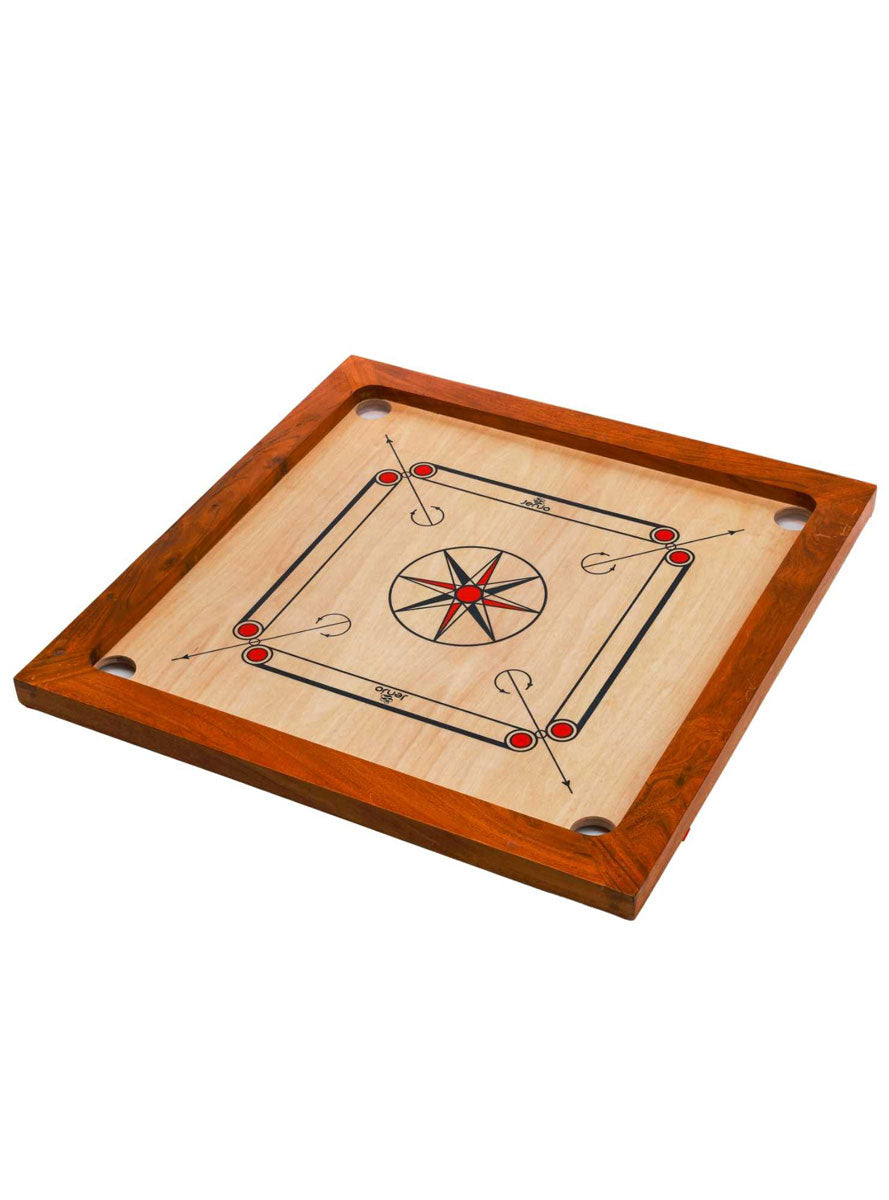Carrom Junior 68cm Wooden Tabletop Board Game - Alternative Image 1