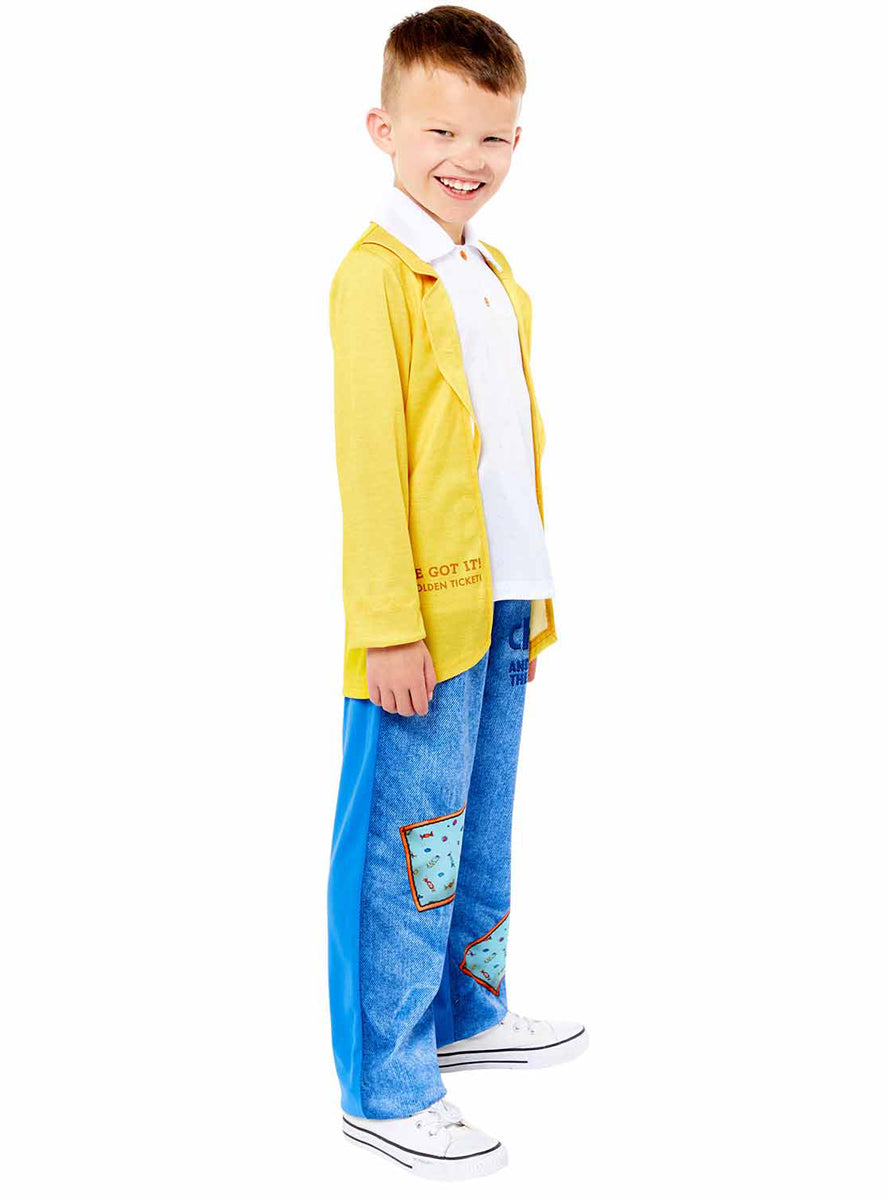 Roald Dahl Charlie Bucket Boys Book Week Costume - Side Image