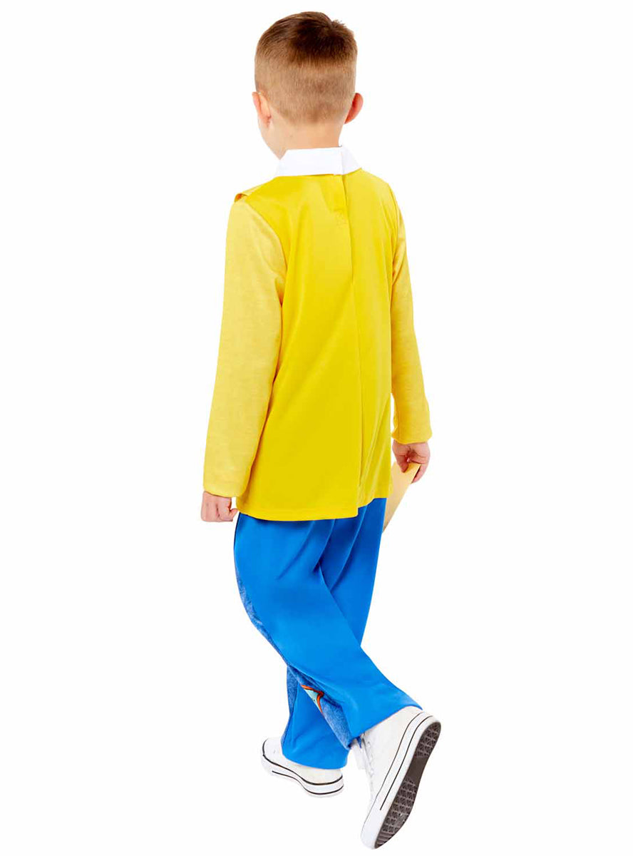Roald Dahl Charlie Bucket Boys Book Week Costume - Back Image