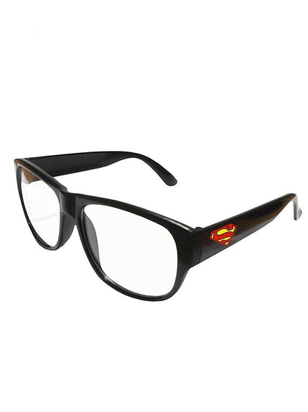Superman Black Clark Kent Costume Glasses - Main Image