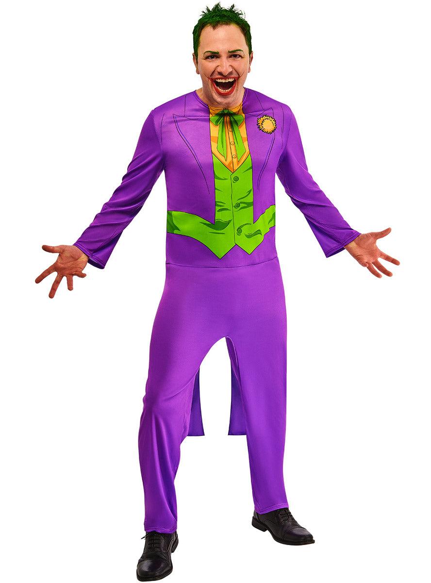 DC Villain Mens The Joker Costume - Main Image