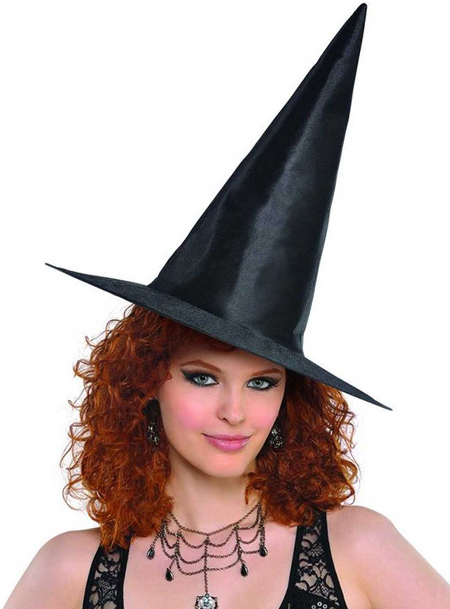 Pointed Black Witch Hat - Main Image