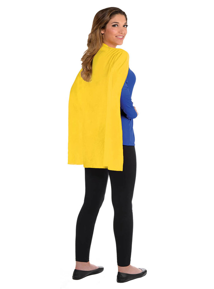 Adults Yellow Costume Cape - Main Image