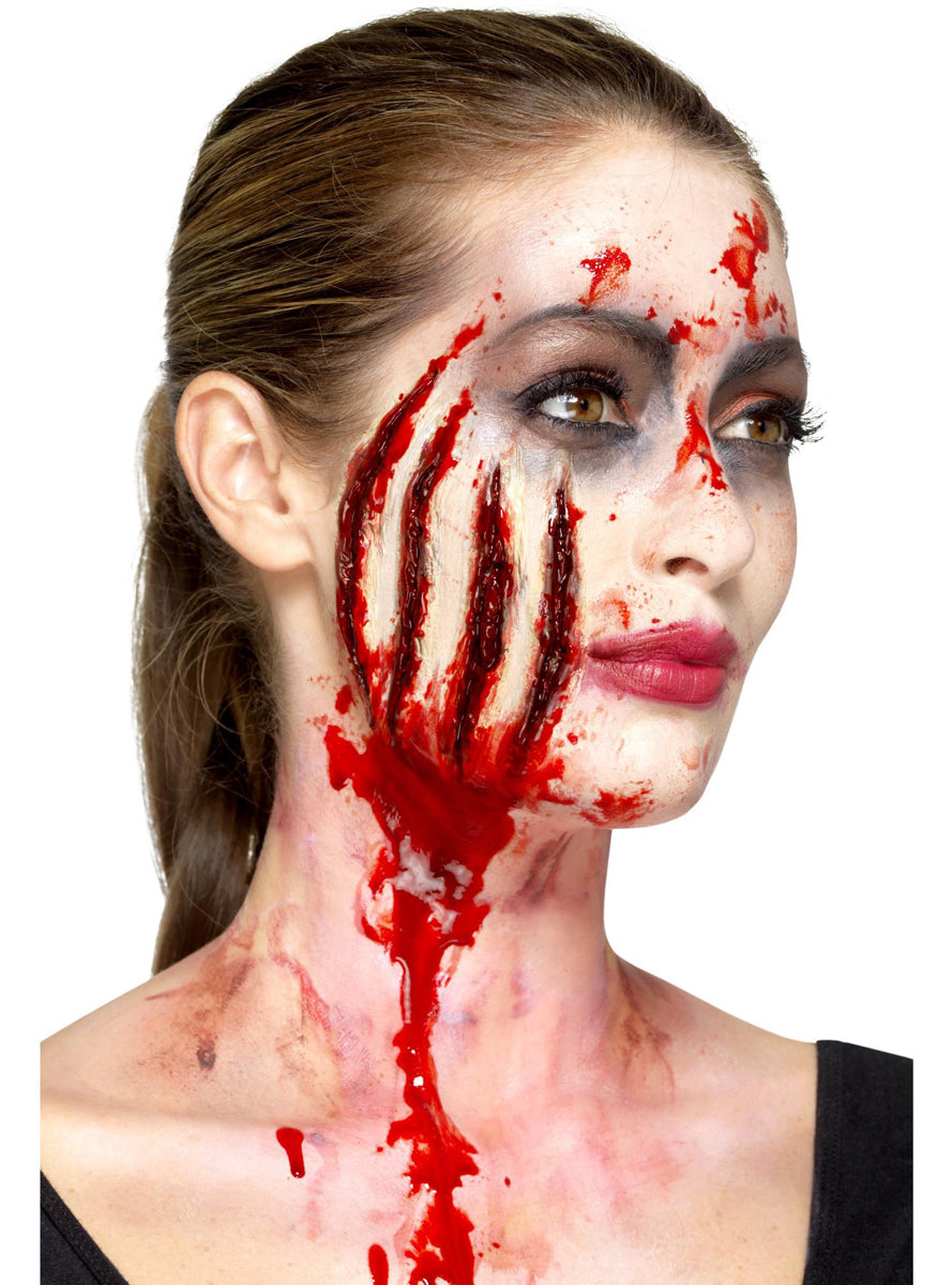 Claw Scratch Halloween Latex Prosthetic Wounds - Step 4 Image
