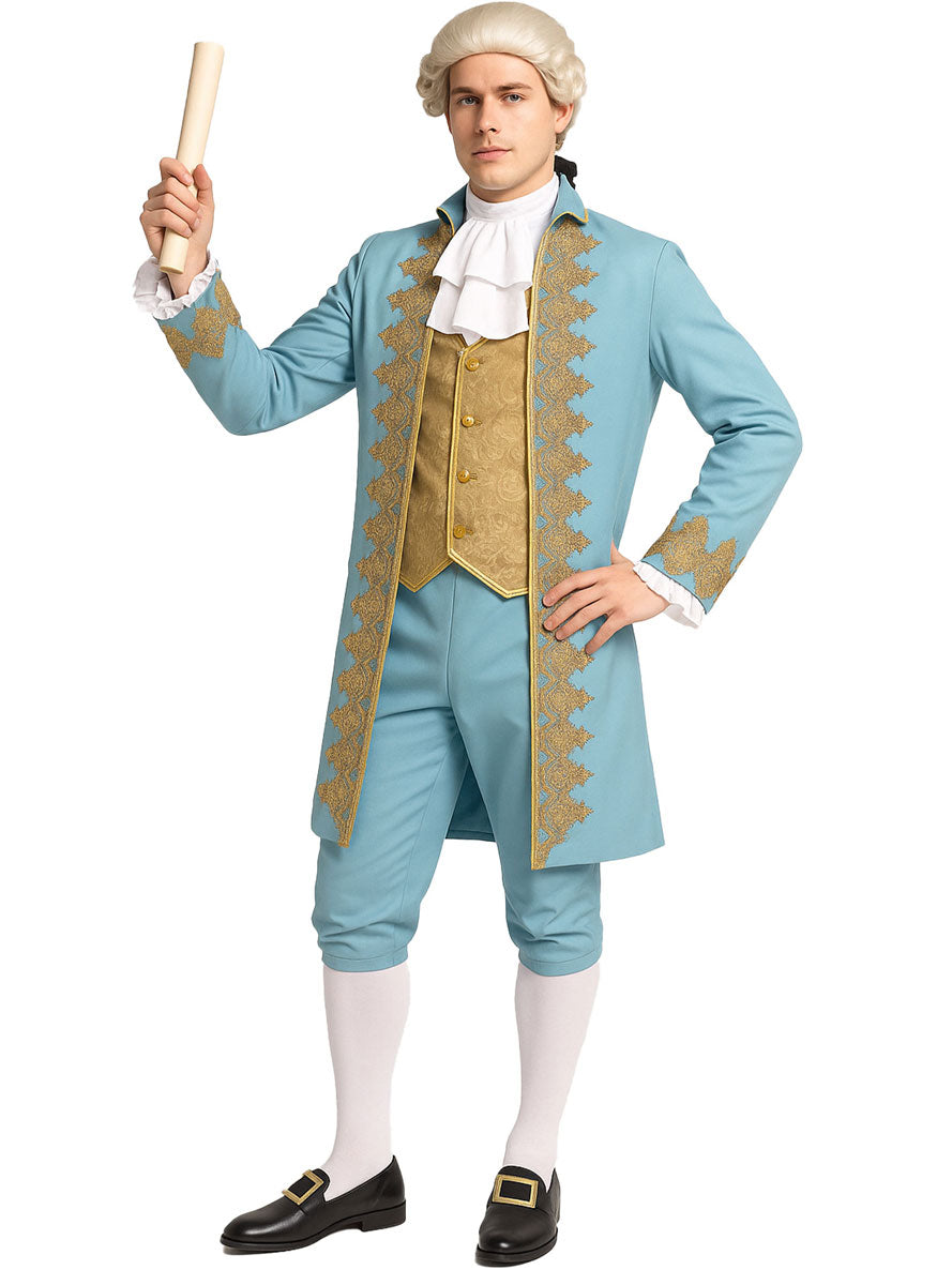 Mens Deluxe Colonial Nobleman Costume