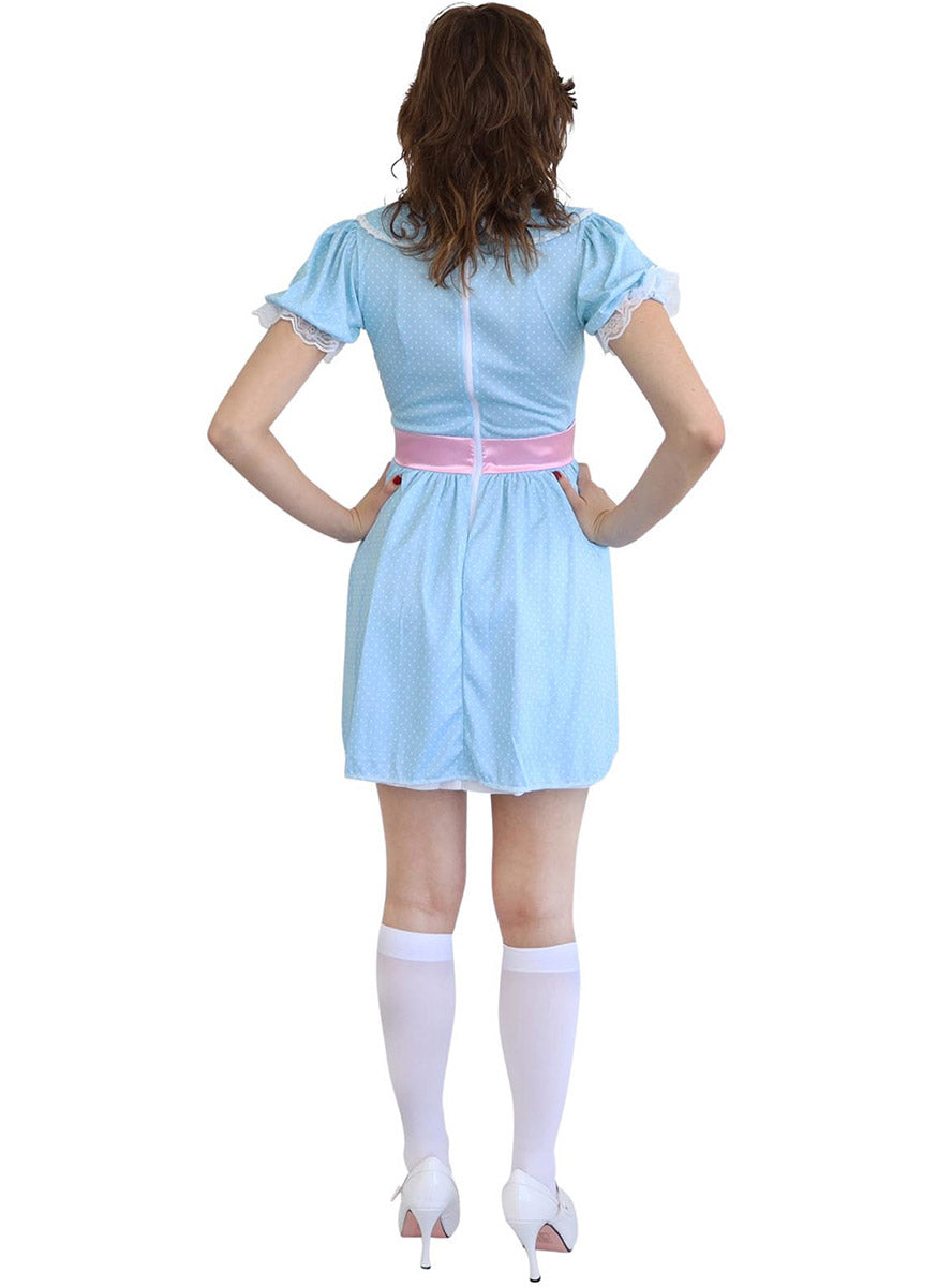 Back image of Creepy Twin Womens The Shinning Halloween Costume
