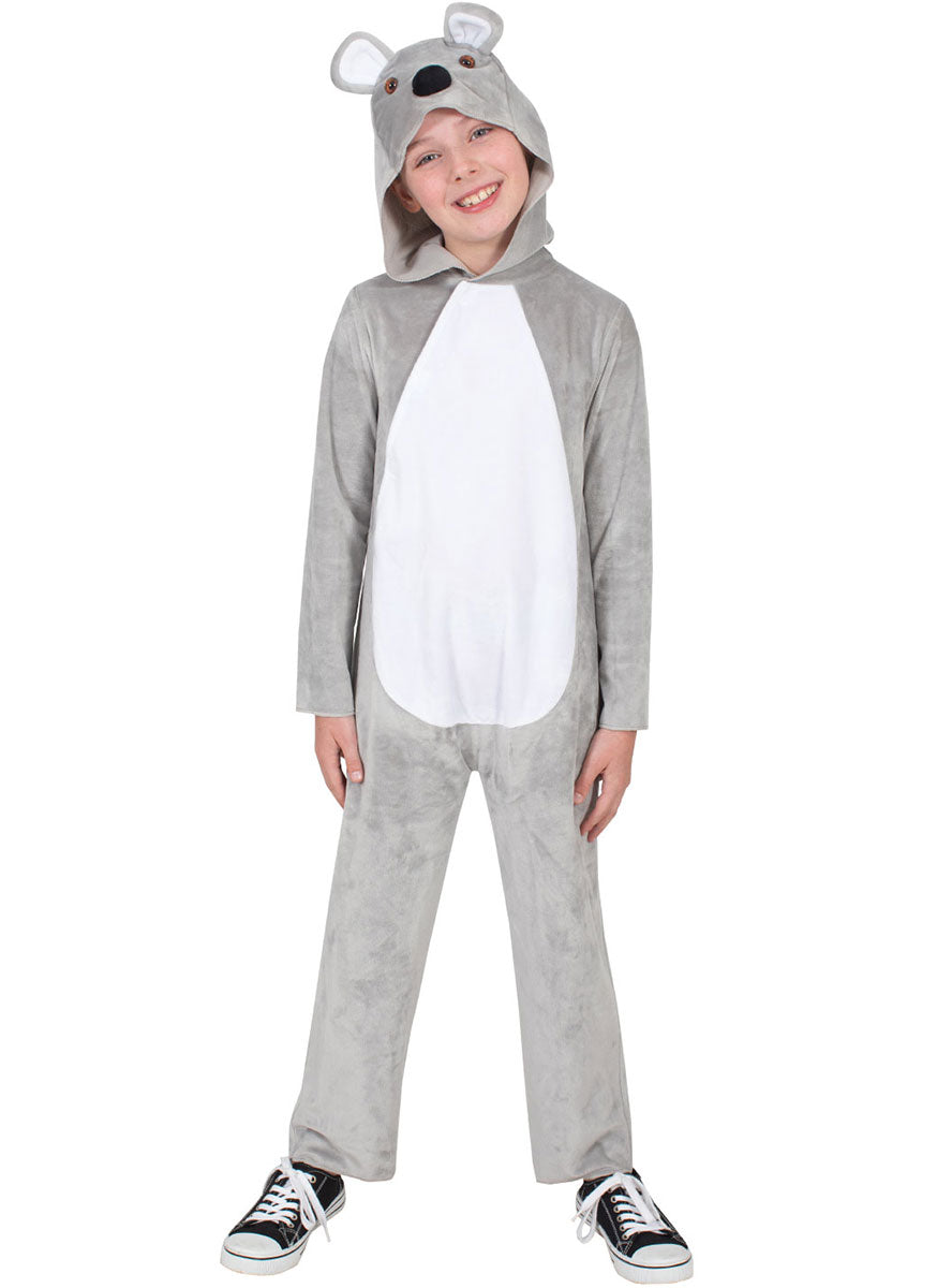 Kids Cuddly Koala Costume Onesie - Girl Image