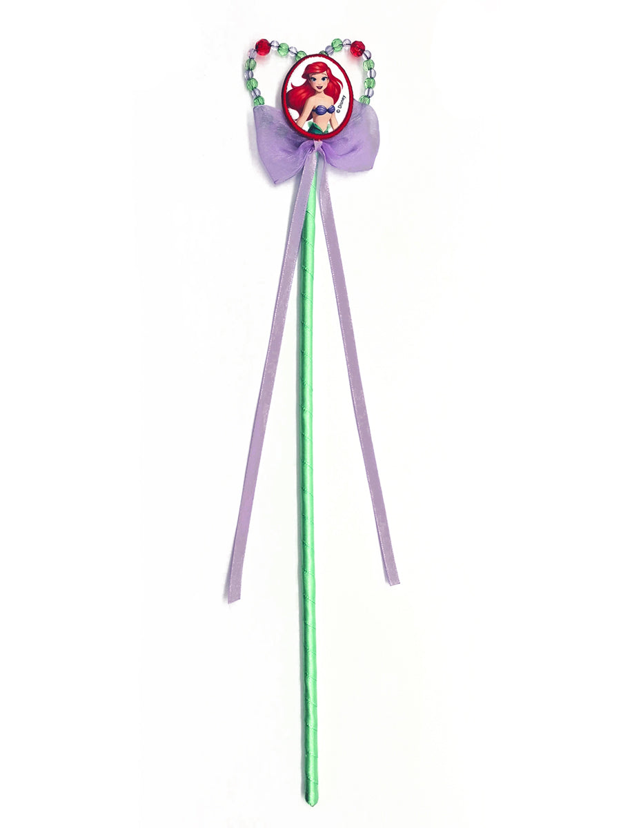 Ariel Girls Disney Princess Beaded Costume Wand - Main Image
