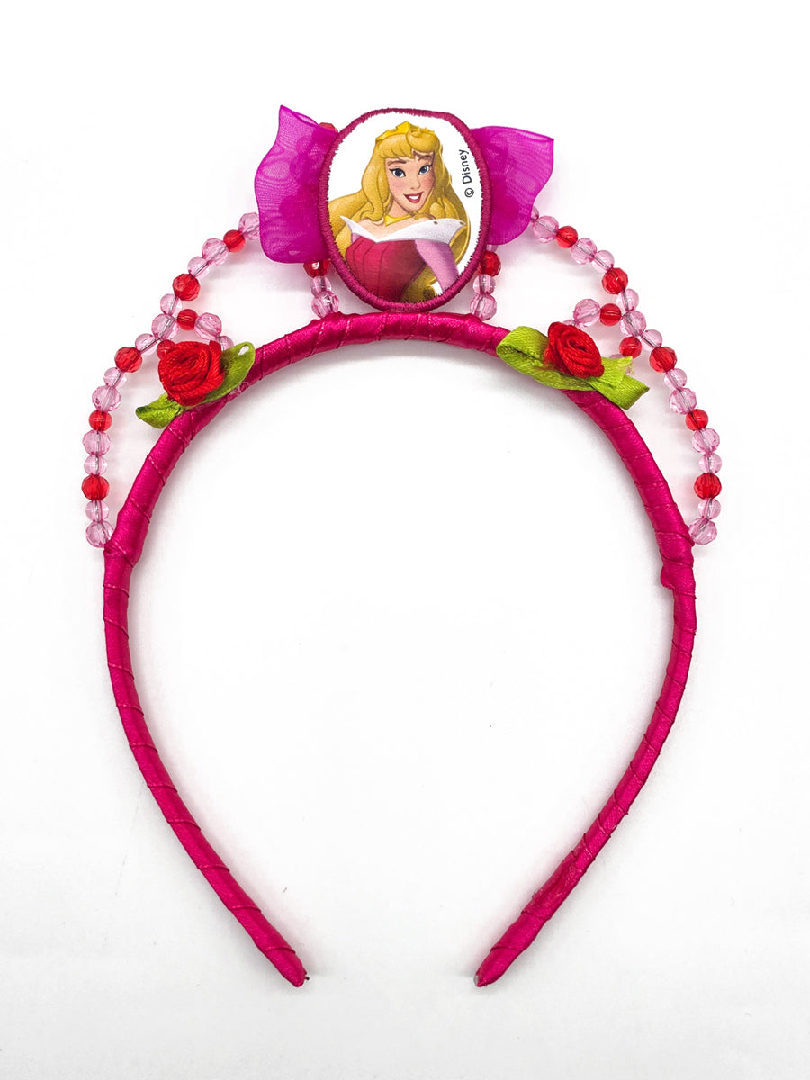 Aurora Girls Disney Princess Beaded Costume Tiara - Main Image
