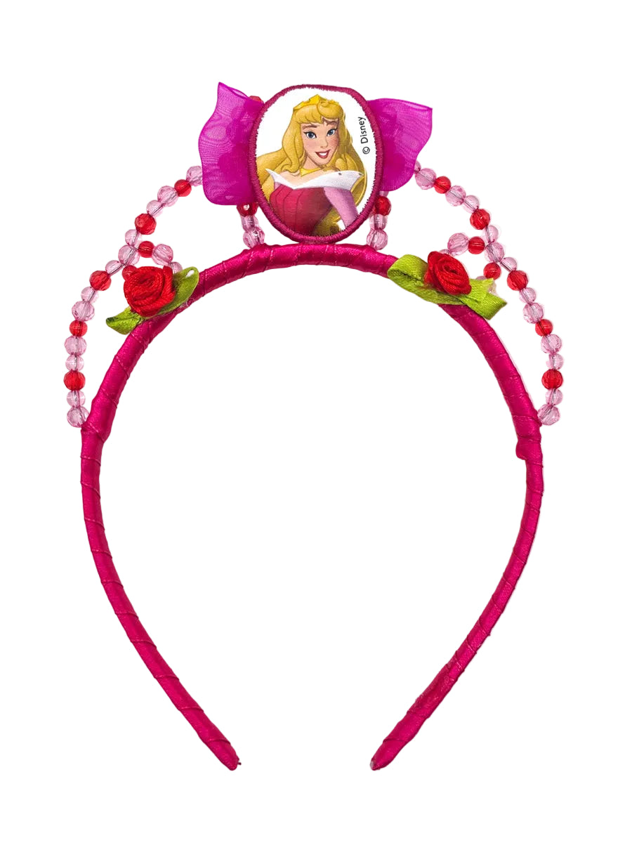 Aurora Girls Disney Princess Beaded Costume Tiara - Main Image