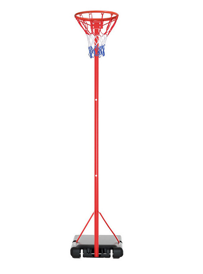 Everfit 305cm Basic Red Basketball Hoop On Stand Front Image