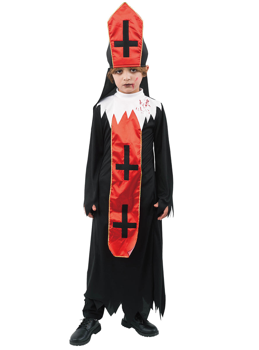 Alternative image of Evil Pastor Boys Halloween Costume