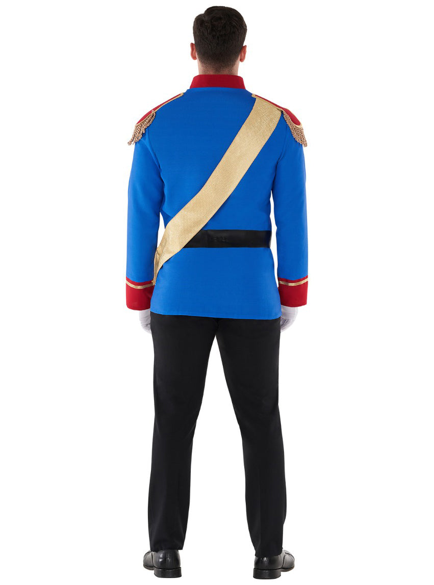 Prince Charming Mens Fairytale Costume - Back Image