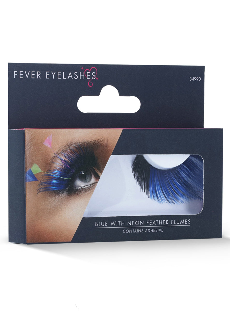 Blue Feather Plume Womens Lashes - Packaging Image