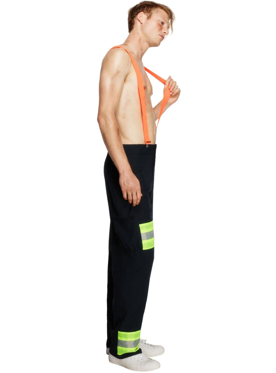 Mens sexy fireman costume - Side image