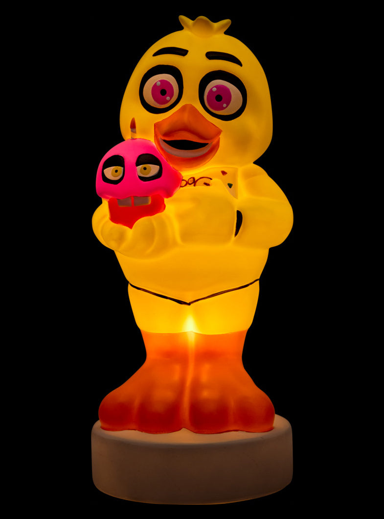 FNAF Chica Light Up Decoration - Light Up Front Image
