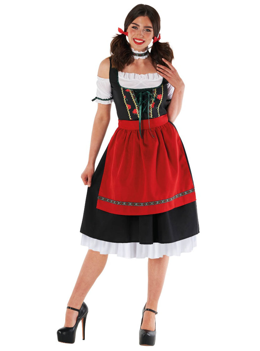 Plus Size Traditional German Oktoberfest Womens Dress - Main Image
