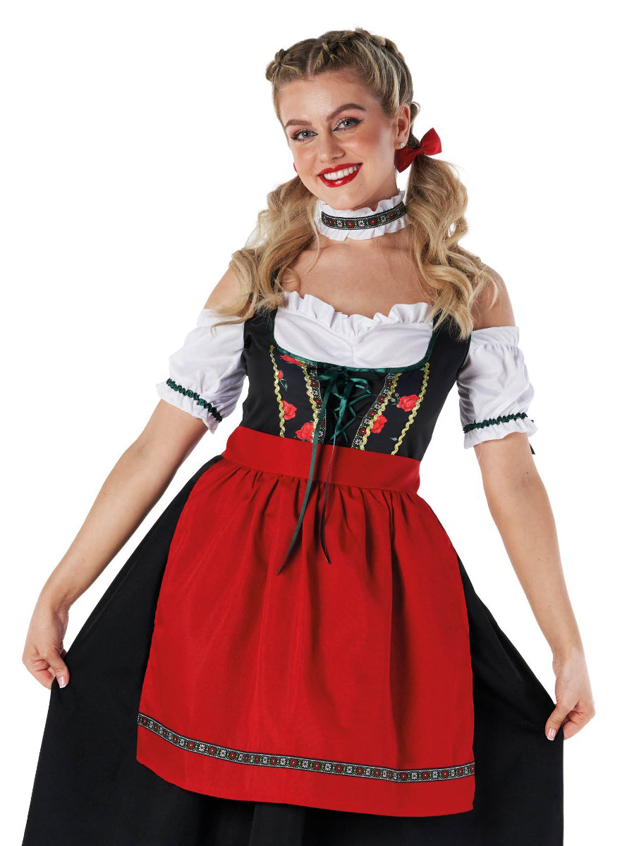 Traditional German Oktoberfest Womens Dress - Close Image