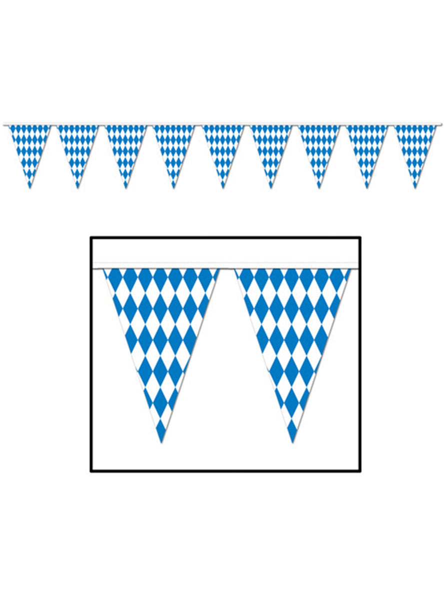 Jumbo Oktoberfest Pennant Flag Banner - Main Image