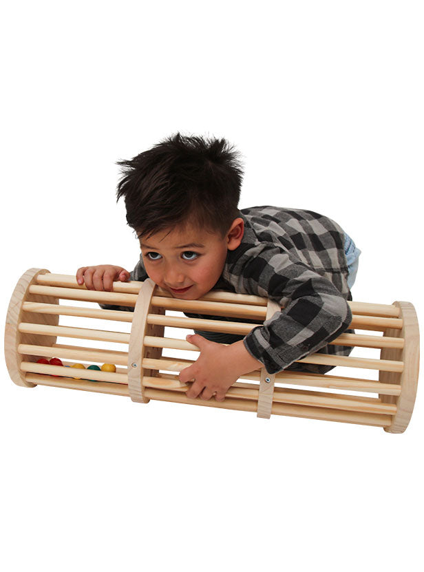 Giant 68cm Wooden Rainmaker Kids Play Rattle - Lifestyle Image 2
