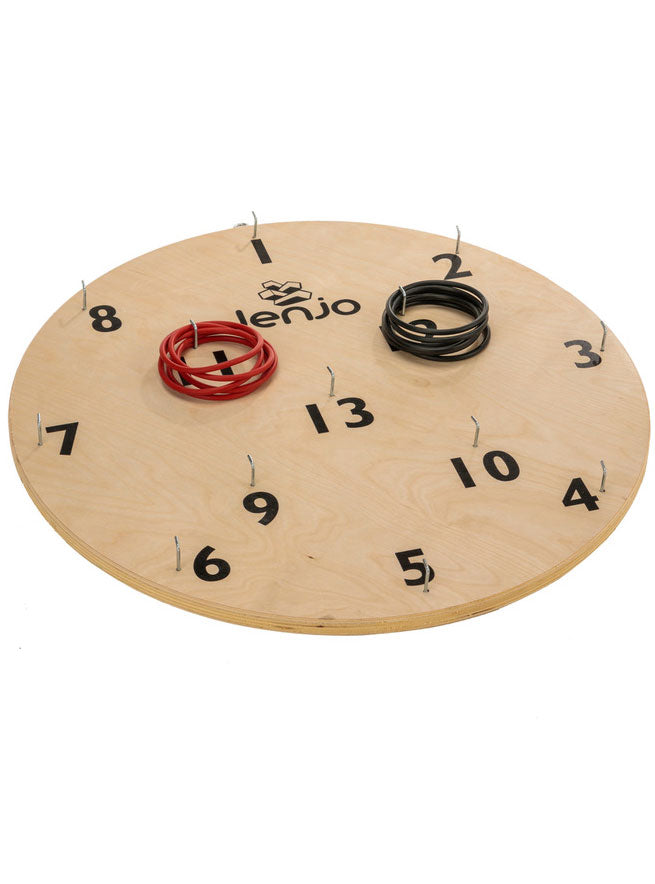 Giant Hookey Ring Toss 68cm Wooden Outdoor Game - Alternative Image